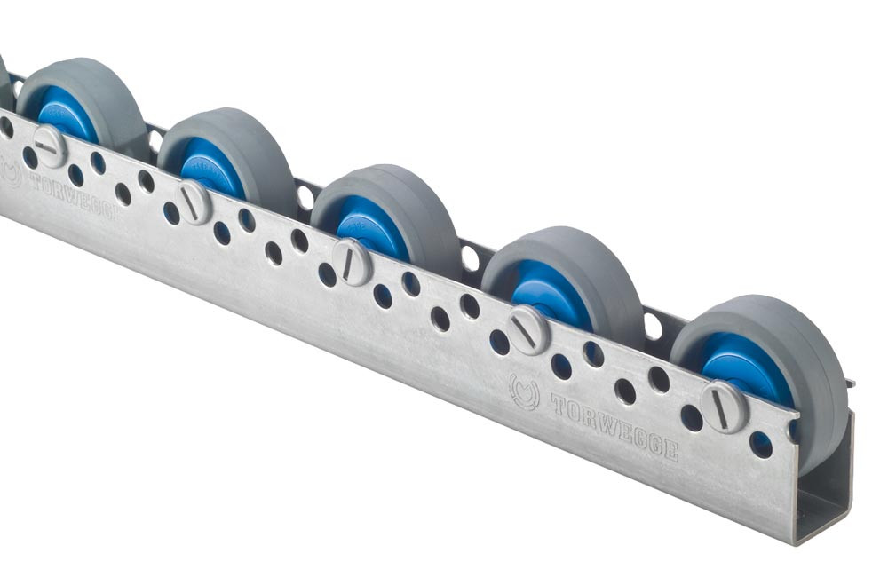 Tragrolle 50x1,5mm Verzinkt – Für Paletten-Rollenschienen